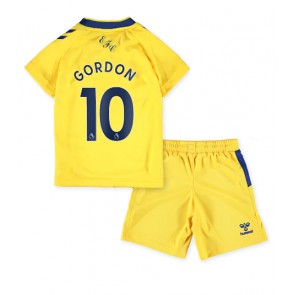 Everton Anthony Gordon #10 kläder Barn 2022-23 Tredje Tröja Kortärmad (+ korta byxor)